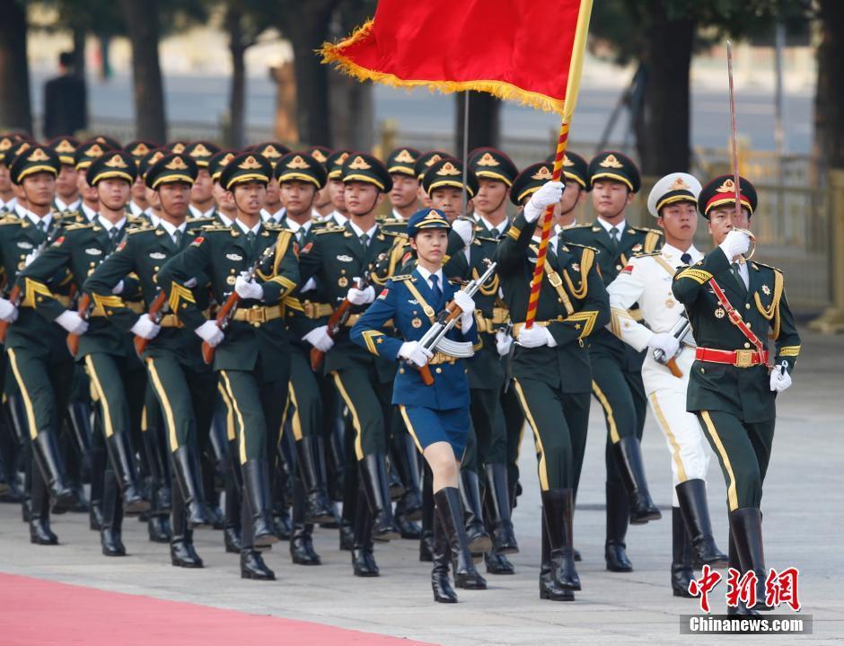 三軍儀仗隊高清大圖，展現榮耀與威嚴的壯麗畫卷，三軍儀仗隊壯麗畫卷，榮耀與威嚴的高清展示