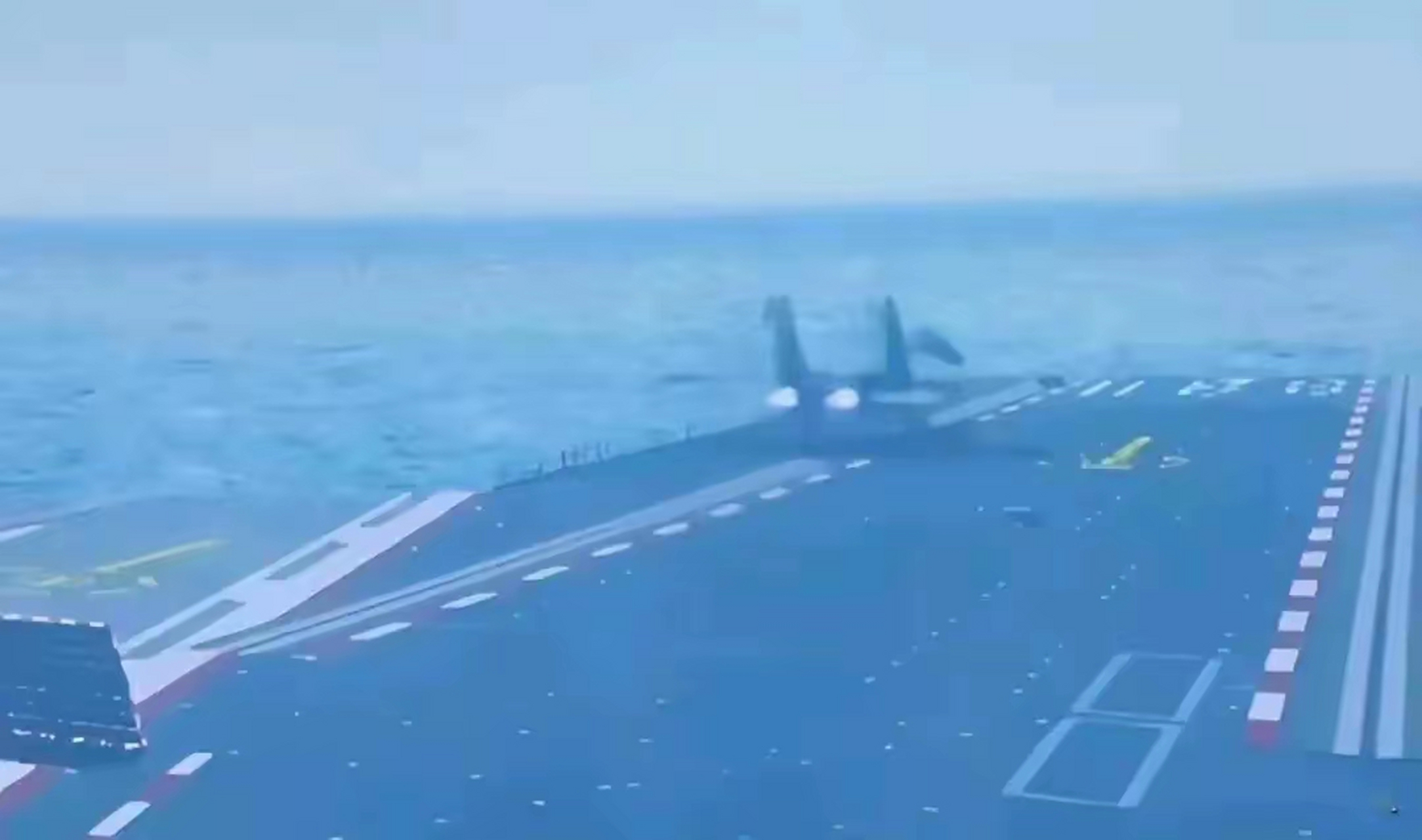 福建艦首次彈射殲-15，揭示中國(guó)海軍邁向新時(shí)代的里程碑事件，福建艦首次彈射殲-15，中國(guó)海軍新時(shí)代的里程碑事件
