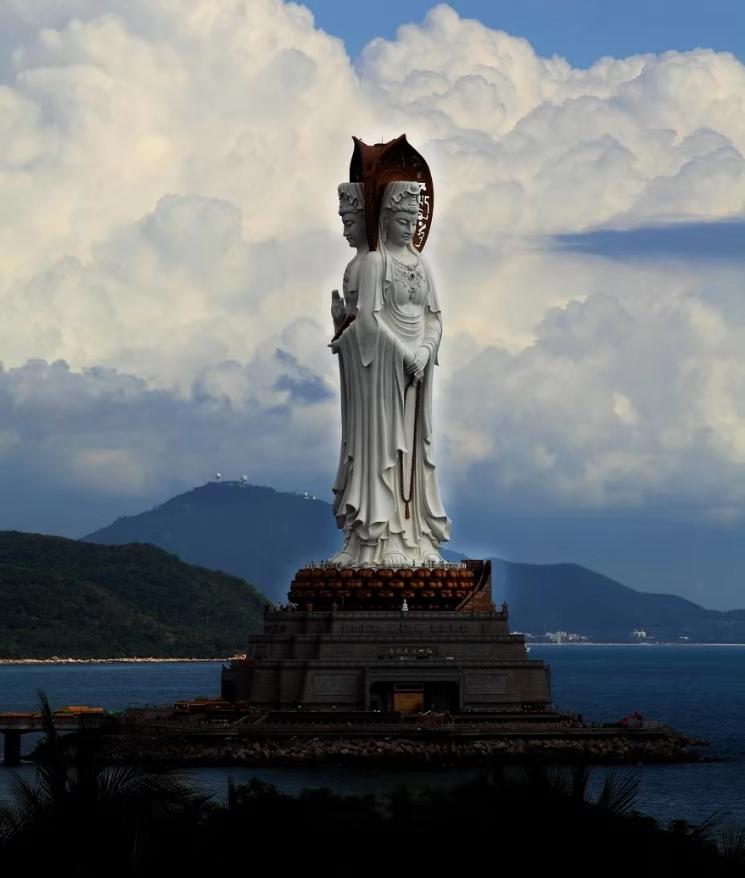 南海觀音，神秘與莊嚴的海洋圣地，南海觀音，神秘莊嚴的海洋圣地