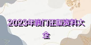 2023年澳門正版大全管家婆資料匯總，澳門正版大全管家婆資料匯總 2023年匯總版